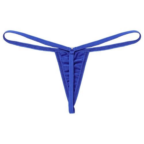Ropa interior sexy de cuerda en G para mujer tanga calzoncillos lencería íntimos de altura baja - Imagen 106 de 190