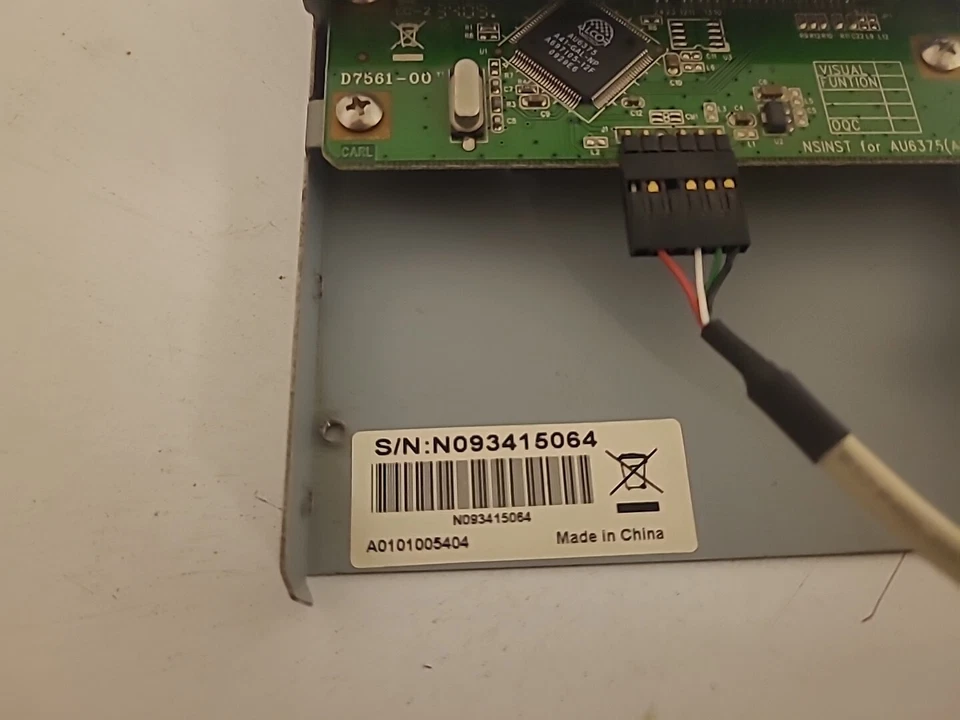 Card Reader Für Hyrican Gamer PC SET00433 SERIENNUMMER N093415064 Nsinst AU6375 - Bild 3 von 4