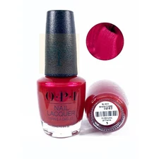 OPI Nail Lacquer 0.5oz/15mL Brand New Authentic - 15 Minutes of Flame - H011