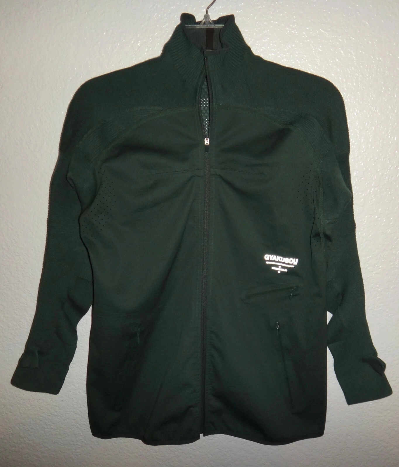 UNDERCOVER GIACCA DA CORSA DA LABORATORIO SOTTO COPERTURA DA LABORATORIO M NIKE X GYAKUSOU IN OTTIME CONDIZIONI A MANICHE ADERENTI $400