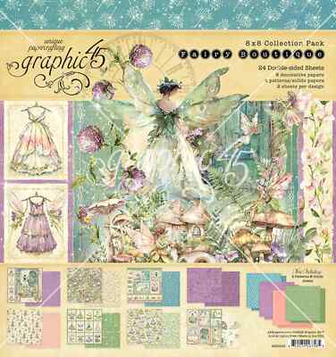 Grafik 45 8'' x 8'' Fairy Boutique Kollektion Paket 4503043