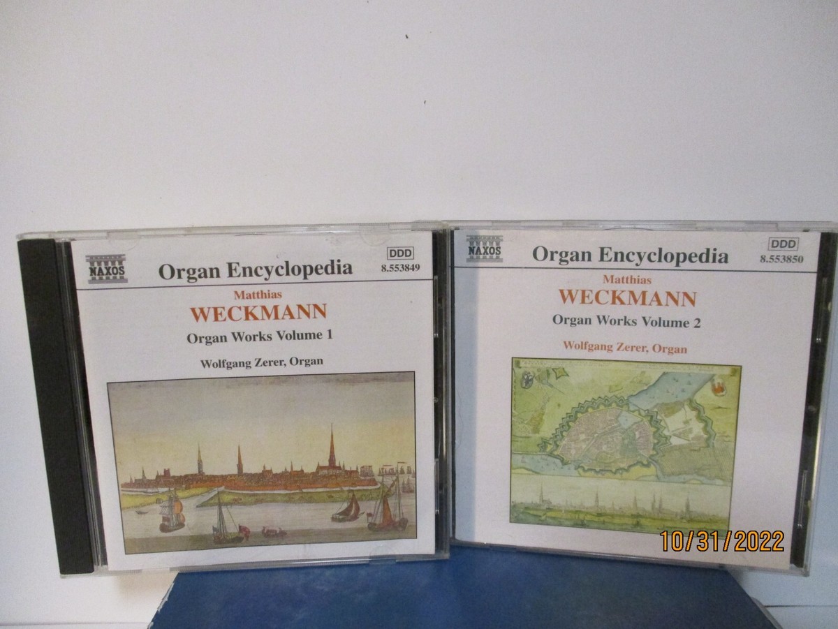 Matthias Weckmann - Organ Works V. 1&2 - Wolfgang Zerer - 2 CD