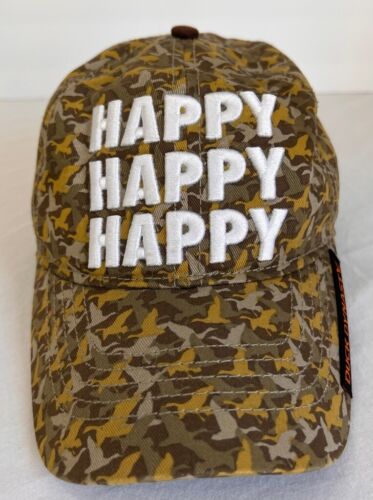 Duck Dynasty Happy A&E Television Mens Baseball Cap Hat Adjustable Camo New