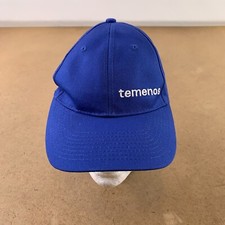 Port  Company Adult One Size Blue TEMENOS Embroidered Six-Panel Twill Cap CP80