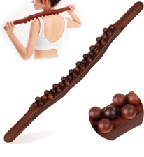 Guasha Wood Stick Tools Wooden Therapy Scraping Lymphatic Drainage Massager Gift