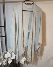 S.Oliver Poncho Überwurf Cape beige one size