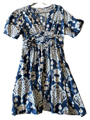 MUSY MUSE Sommerkleid Damen 38;M Mehrfarbig Vintage Elegant