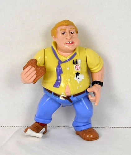 1992 TMNT Toon Burne Playmates Figure Mirage Studios VTG