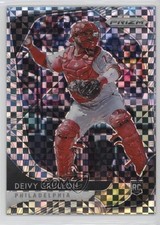 2020 Panini Prizm Power Plaid Prizm 14/75 Deivy Grullon #72 4g8