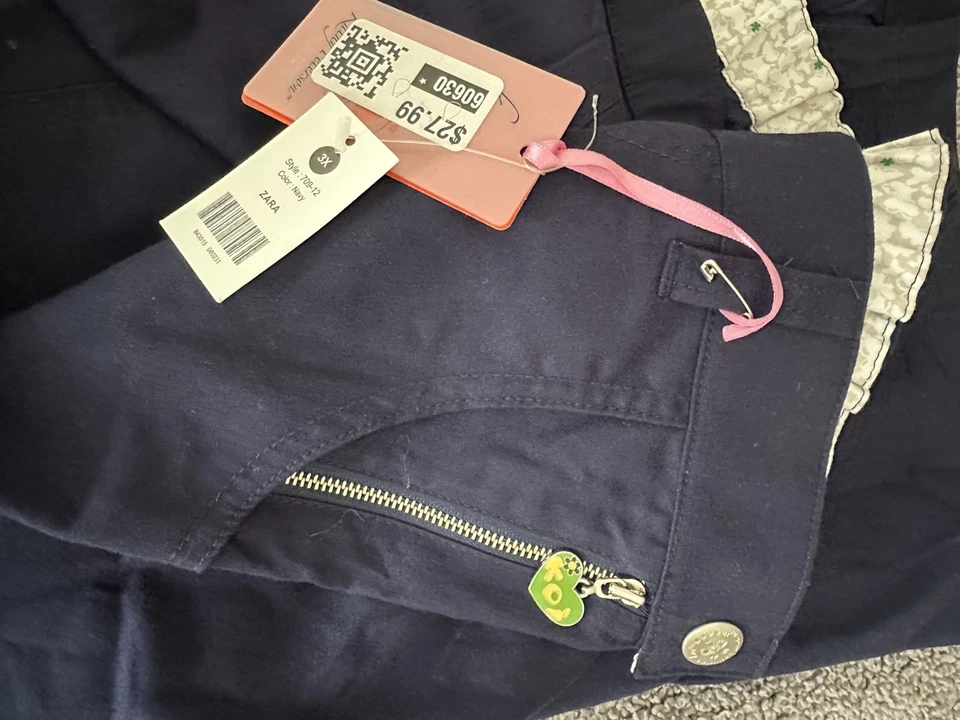 Lote 3XL Pequeño -2 Pantalones Médicos Wonderwink Bolsillos Elastizados Para Mujer’s 1-Zara D-loc Foto 3 de 4