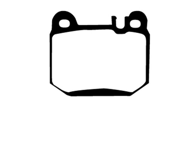 For 2004-2007 Maserati Quattroporte Brake Pad Set Rear EBC 87422XDKH 2005 2006