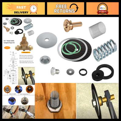 #ad Repair Kits for 1quot; Pressure Reducing Valves Model 600XL High Quality Replaceme $77.99