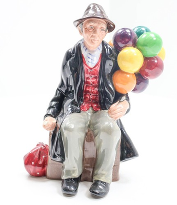 #ad #ad Royal Doulton “The Balloon Man” Vintage Porcelain Figurine HN1954 $24.95