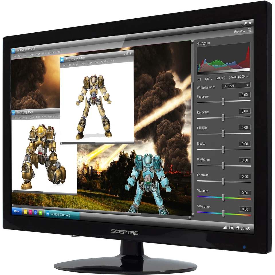 Sceptre E275W-1920 E series V1 27" Screen LED-Lit Monitor - Image 4 of 4