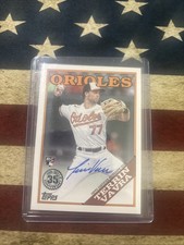 2023 Topps Series 1 Terrin Vavra RC Auto 35th Anniversary #88BA-VAV