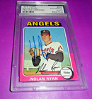 ⚾ 1975 Topps NOLAN RYAN #500 California Angels METS ASTROS TX HOF Signed PSA/DNA