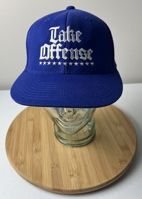 Take Offense Fitted Baseball Hat Size 7 1/4 Reaper Records Hardcore Band Tour