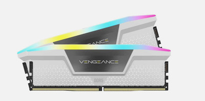 Corsair Vengeance RGB DDR5 Kit 32 GB: 2 x 16 GB CMH32GX5M2B5600C40W