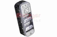 Schalter Fensterheber Metzger Autoteile 09161150 Elektrisch Abklappbar FüR Gle