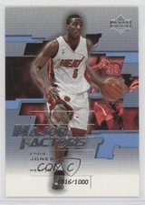 2003-04 Upper Deck Finite Major Factors 816/1000 Eddie Jones #275 0q3