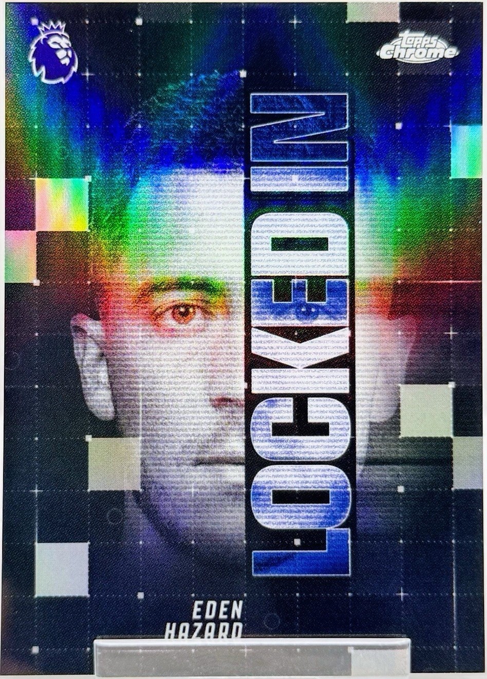 2025-26 Topps Chrome Premier League - Locked in Eden Hazard #LI-14