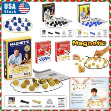 Christmas Party Game Magnetic Stones Game Interactive Magnetic Travel Chess Game
