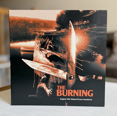 The Burning OST Vinyl LP Clear Orange Split Ltd 500 Rick Wakeman OOP