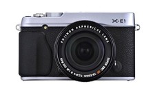 FUJIFILM Mirrorless Digital Camera X-E1 Lens Kit with Zoom Lens Siler