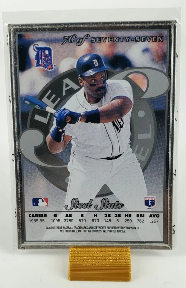 1996 Leaf Preferred - Steel Cecil Fielder #76 промо - Изображение 4 из 4