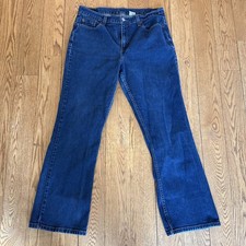 Vintage Levis 515 Jeans Women's 14 Mis Boot Cut Low Rise Denim Stretch