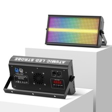 6X 768LED 200W RGB Wall Wash Marquee Strobe Light Suitable For Nightclub CASE