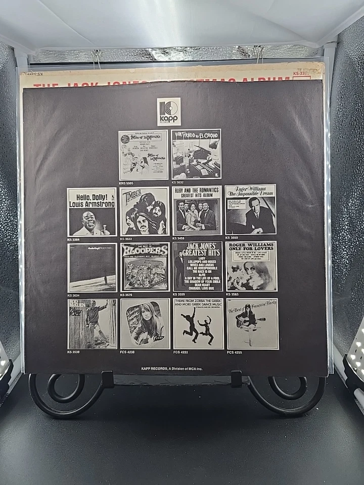 Джек Джонс LP Рождественский альбом 1964 Kapp KL-1399 Hollywood Press VG +/VG - Изображение 4 из 4