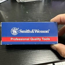 Smith  Wesson Linerlock Folding Knife Steel Blade Aluminum Handle - SWBLOP3TBLS