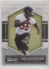 2010 Panini Classics Rookie Timeless Tributes Silver /100 Sean Weatherspoon z6b
