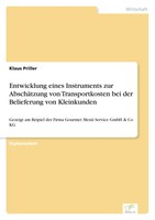 Klaus Priller | Entwicklung Eines Instruments Zur AbschäTzung Von...