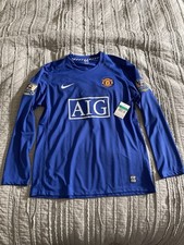 Ronaldo Manchester United 2008/09 Away Player Issue Jersey BNWT XL Authentic