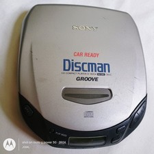SONY D-182CK Portable DISCMAN CD Compact Disc Player 1-Bit DAC TESTED 100 WORKS
