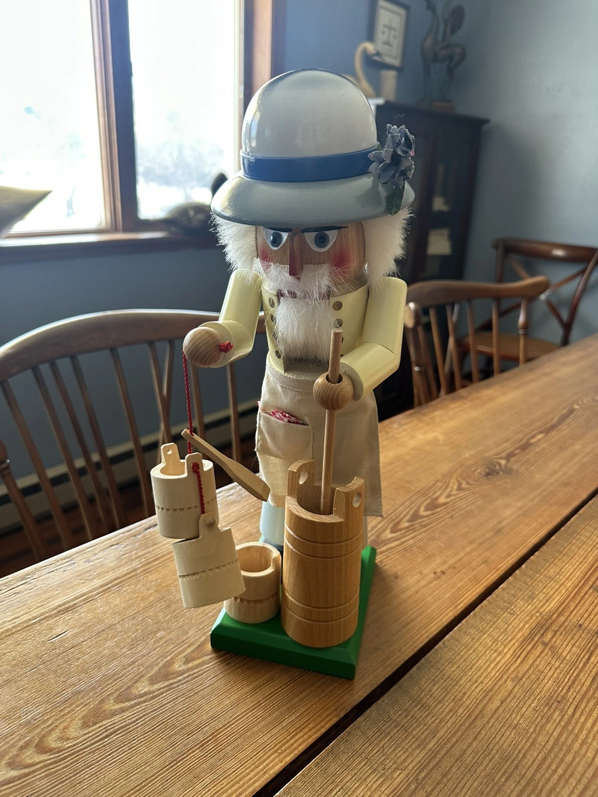 Vintage Steinbach Butter Churner Nutcracker 15" West Germany
Opens in a new window or tab