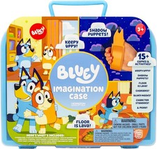 Bluey Imagination Case, 15 Games  Activities, Travel-Friendly Bluey Playset