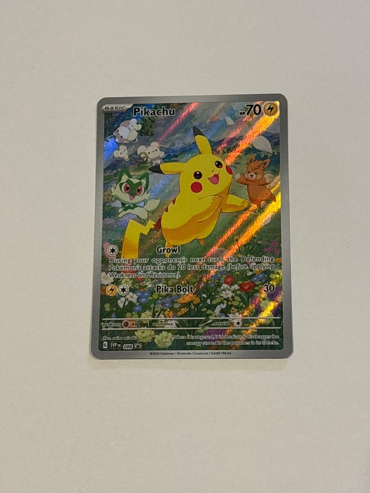 Pokemon Scarlet & Violet Black Star Promos