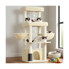 Hey-brother Cat Tree Tower, Scratching Posts with Extra Large P... USA FAST SHIP