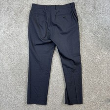 Lauren Ralph Lauren Men Slim Fit Dress Pants Charcoal Gray Size 34W 30L