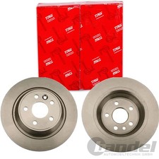 2 dischi freno TRW 302 mm posteriori completi adatti per Ford Focus Galaxy Kuga