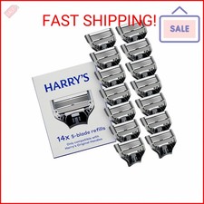 Harry's Original Razor Blades for Men - 14 Count - Premium Razor Blade Refill Ca
