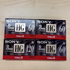 Lot Sony HG Video 8mm 3 60 1 120 