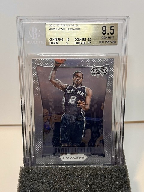2012-13 Panini Prizm - Kawhi Leonard #209 (RC) Rookie BGS 9.5 Gem Mint