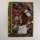 2025 Topps Chrome Sapphire Edition Jayden Daniels Image Variation Gold #39/50