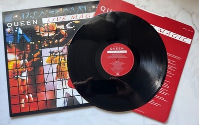 Queen Live Magic 12 Vinyl LP Record Gatefold 1986-EMC 3519 EMI Records VG+