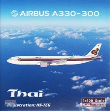 PHX11633 1:400 Phoenix Model Thai Airways Airbus A330-300 Reg #HS-TEG