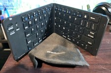 Brookstone Portable Folding Keyboard Bluetooth Model